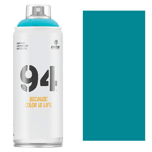 **Spray Paint  Turquoise  Mon